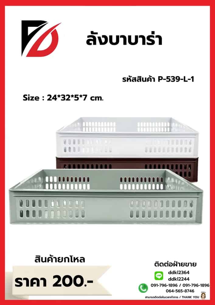 ลังบาบาร่า (สีพาสเทล)