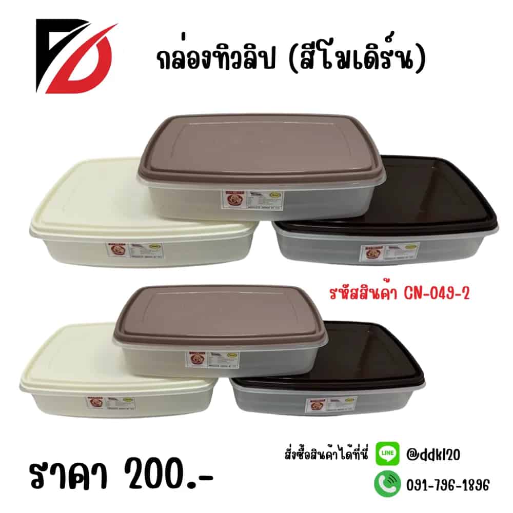 กล่องทิวลิป (สีโมเดิร์น)