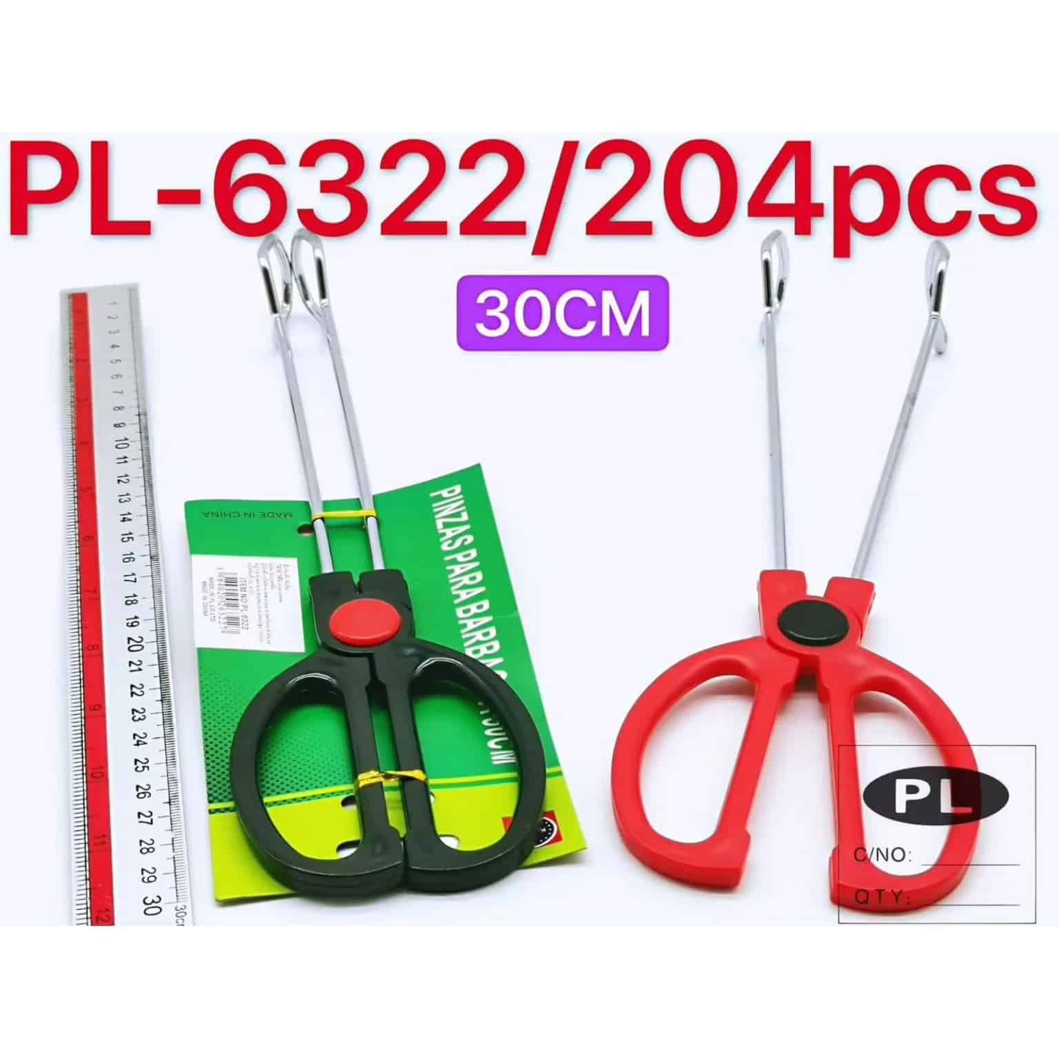 ที่หนีบอาหารสแตนเลส (ขนาด 30 cm.) PL