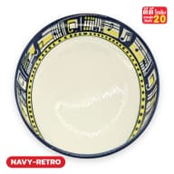 ลายเรขาคณิตกรมท่า-เหลือง (ขอบกรม) รหัสลาย NAVY-RETRO