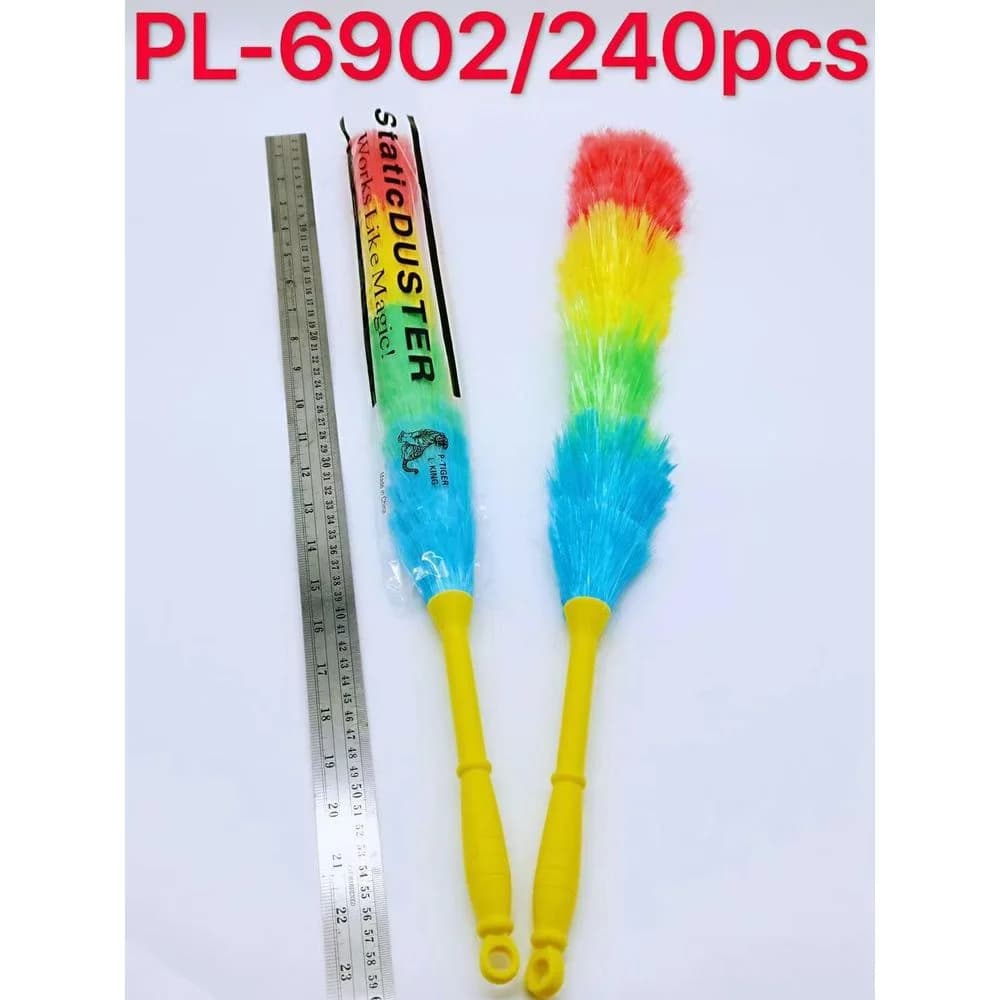 ไม้ปัดฝุ่นเชือกสีรุ้ง (ขนาด 60 cm.) PL 1