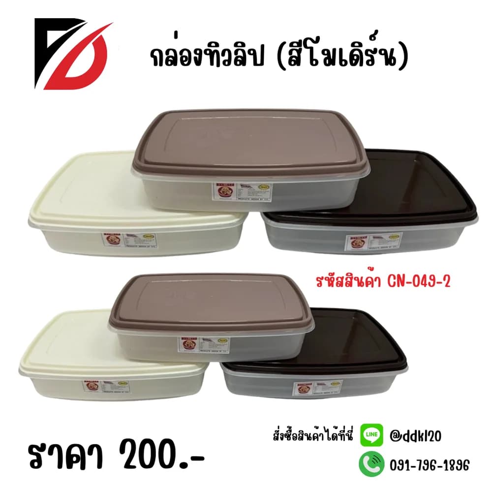 กล่องทิวลิป (สีโมเดิร์น) 1