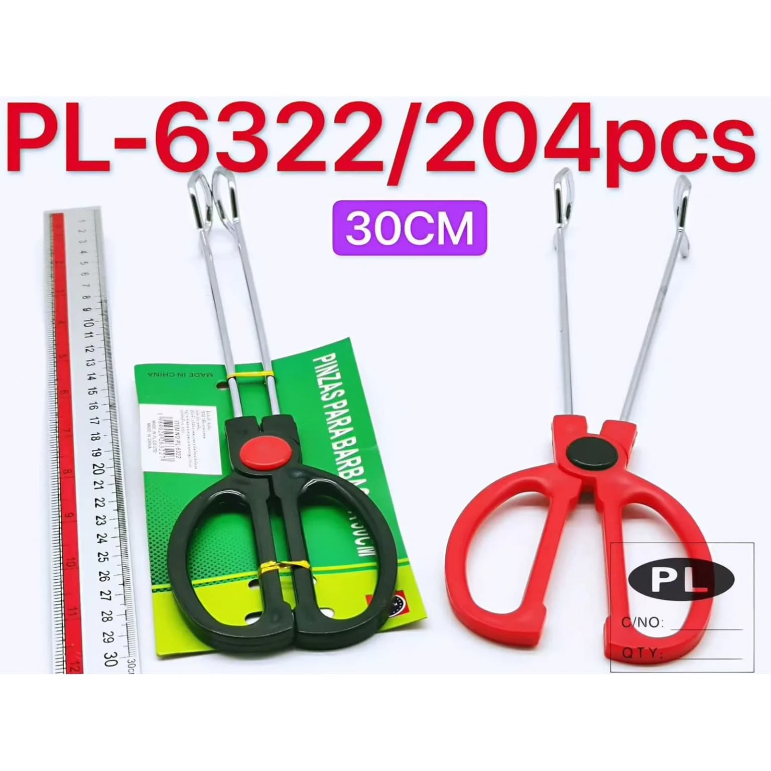 ที่หนีบอาหารสแตนเลส (ขนาด 30 cm.) PL 1