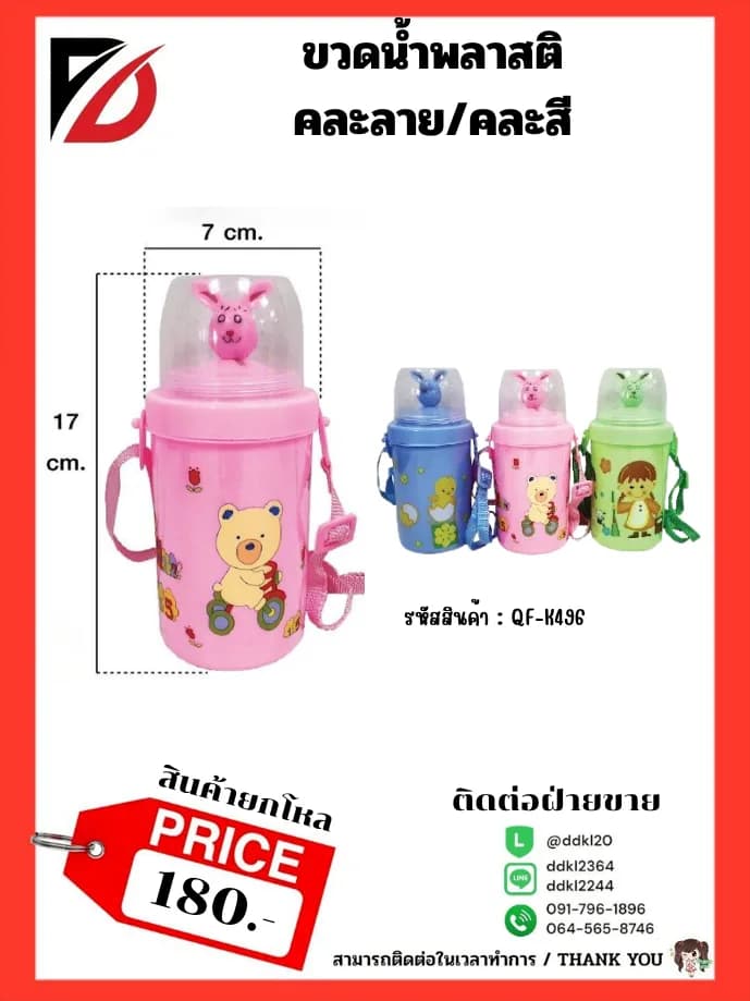 ขวดน้ำพลาสติก 1